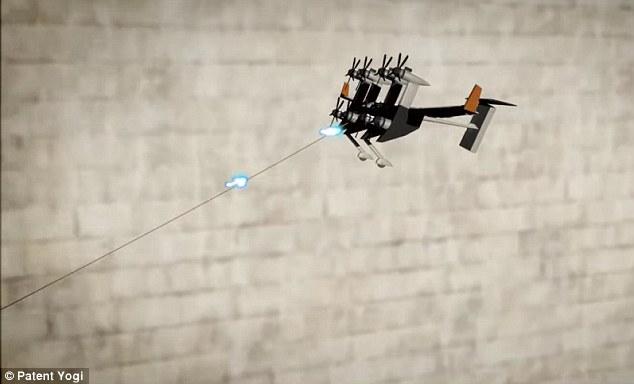 谷歌把手伸到海里 做了一套“飛行風(fēng)車”來(lái)發(fā)電