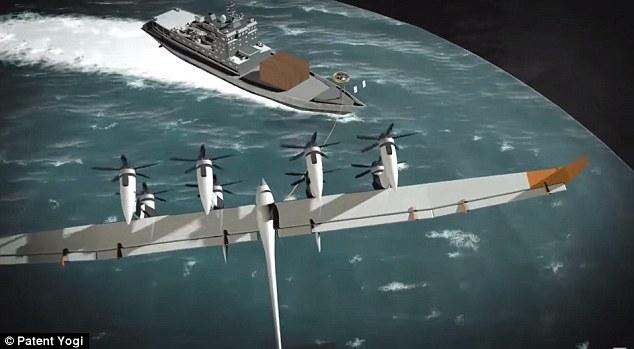 谷歌把手伸到海里 做了一套“飛行風(fēng)車”來(lái)發(fā)電