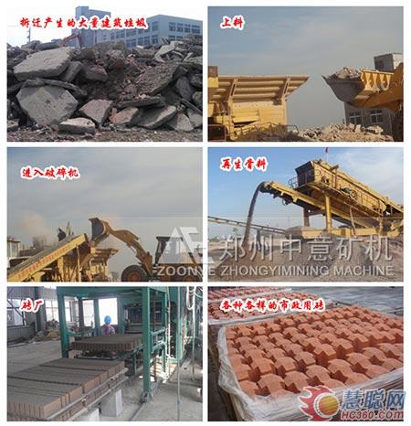 黑龍江建筑垃圾綜合處理廠引進(jìn)中意移動破碎站