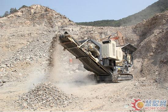 履帶式移動破碎站助力采礦業(yè)發(fā)展