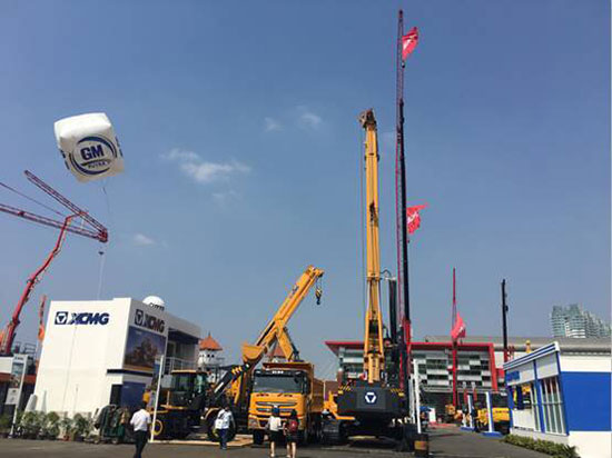 “徐工金”閃耀爪哇島