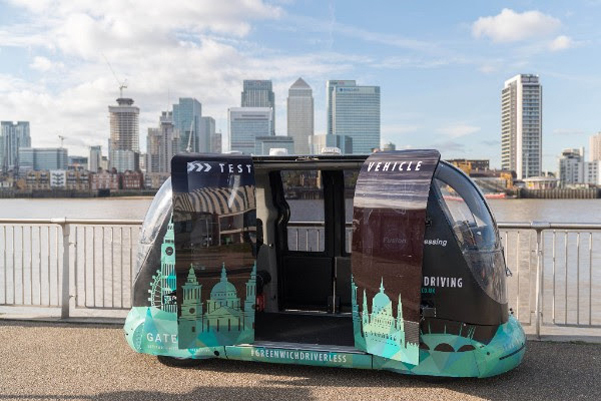 前瞻技術(shù)，英國自動駕駛,英國GATEway項目,自動駕駛豆莢車